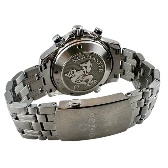 Omega Seamaster Diver 300m Chronograph Men's Watch Si14 Steel  #20307 - Picture 5 of 12